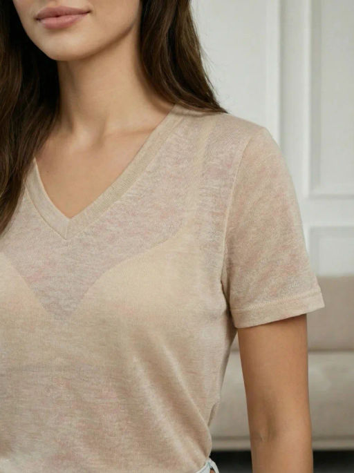 Футболка паутинка полупрозрачная - Binita фото 4