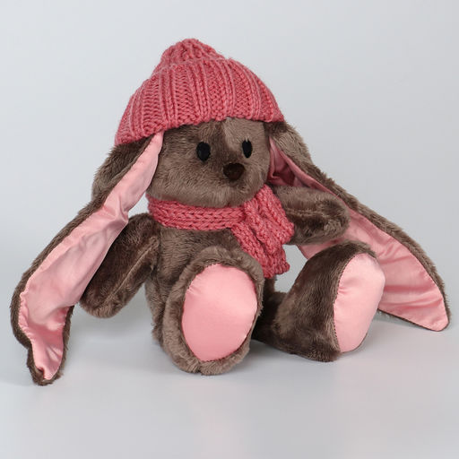 Мягкая игрушка Зимняя Li, заяц, 25 см