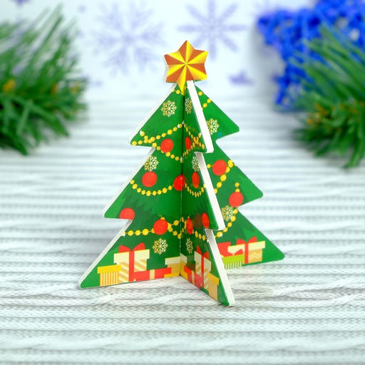 Цена за 2 шт. Конструктор 3D фигурки Сани Деда Мороза