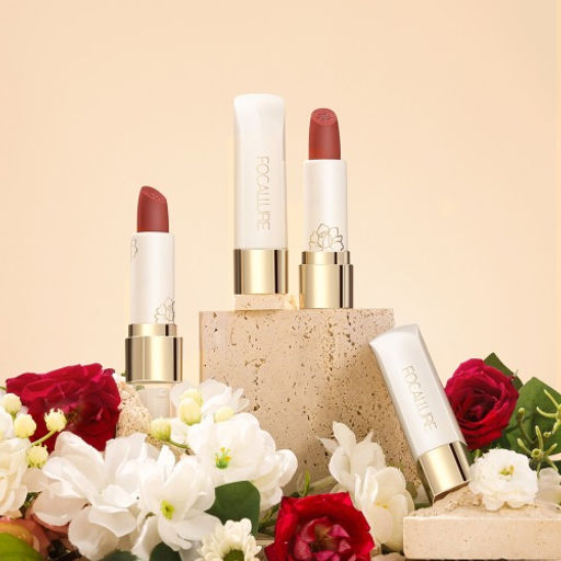 FOCALLURE Помада для губ Pure Matte Lipstick тон 104 карамельный, 3,7 г  фото 4