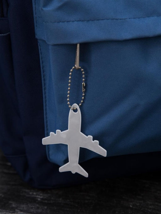 Светоотражающий элемент (фликер) "Airplane", брелок