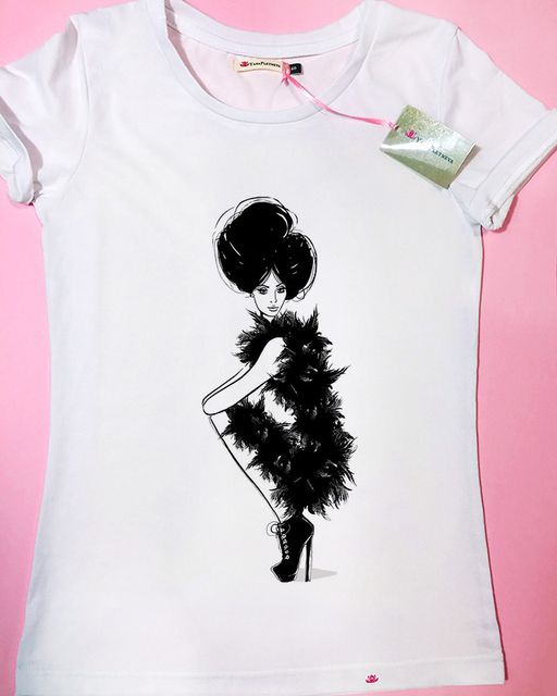 Эксклюзивная футболка Yana Pletneva упаковка плотный Zip пакет!