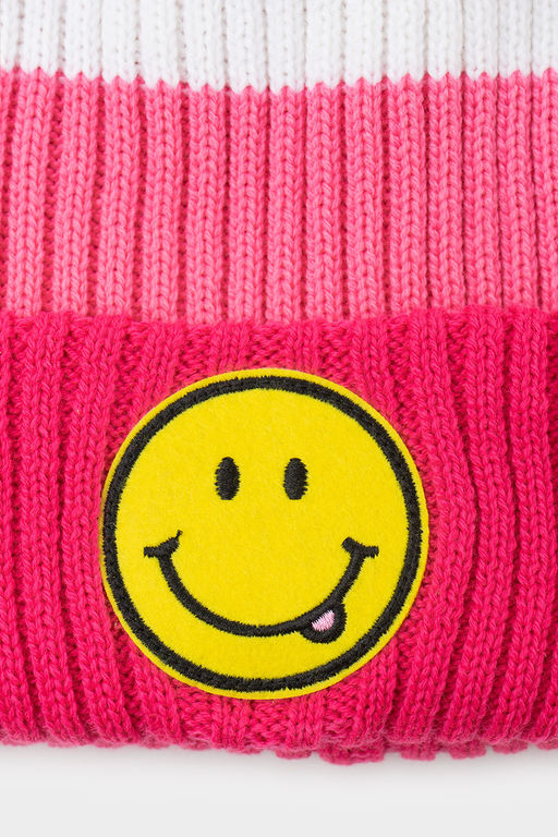 Crockid _ КВ 20344/насыщенно-розовый,коралл шапка дет