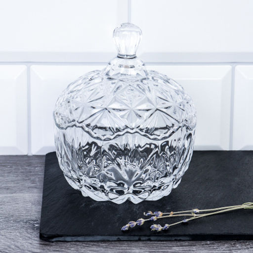 Сахарница 280 мл боченок резная / A-552 /уп 48/ - Галеонтрейд фото 4