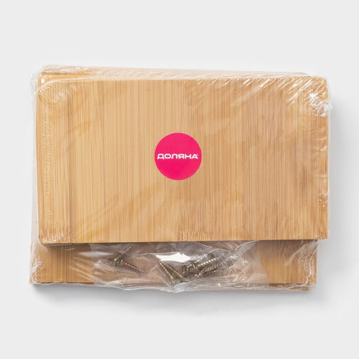 Подставка для разделочных досок и крышек Доляна, 18×10 см, 3 секции