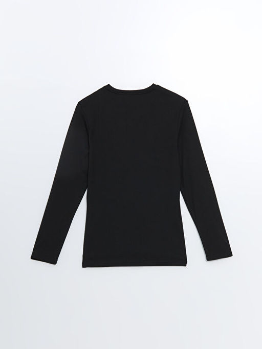 Bisiklet Yaka Uzun Kollu Erkek Sweatshirt - Waikiki фото 2
