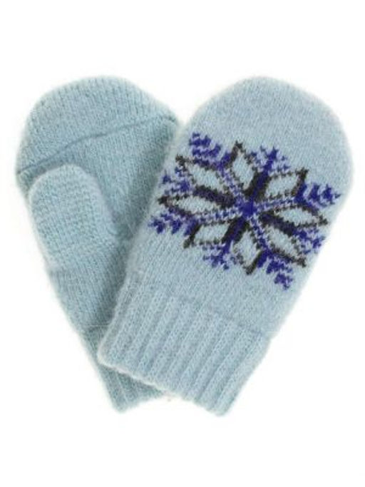 Варежки детские круговые Снежинка 2 0108-4 - Рассказовские варежки фото 5