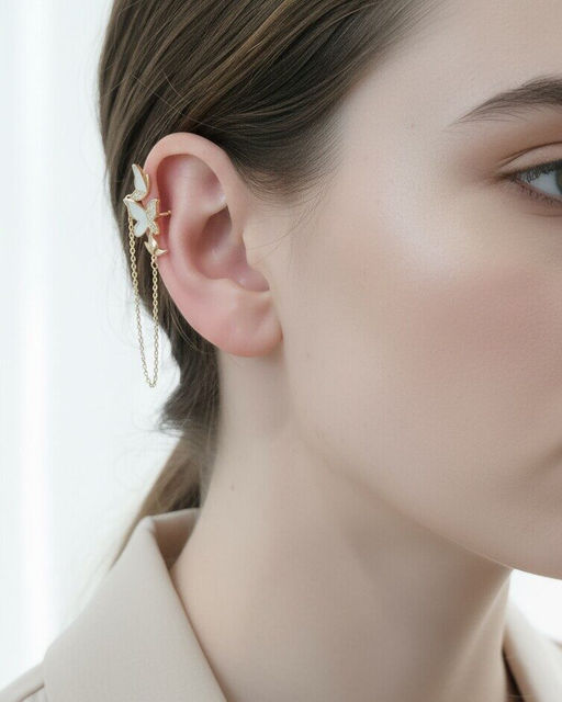 Серьги - кафф