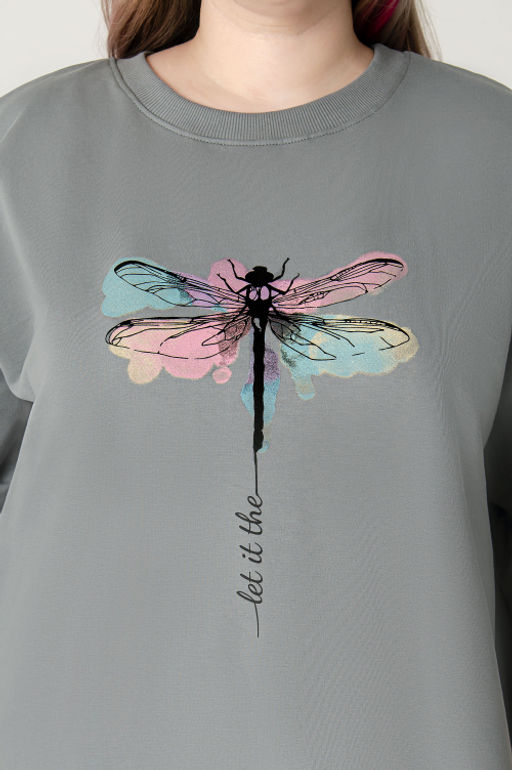 Арт. 8303 Платье 50-58 5 (шт) Цвет:серый