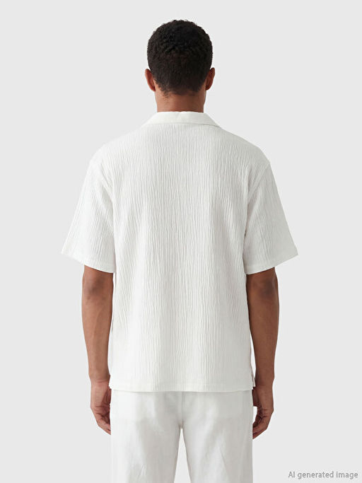 Regular Fit Krinkle Erkek G?mlek