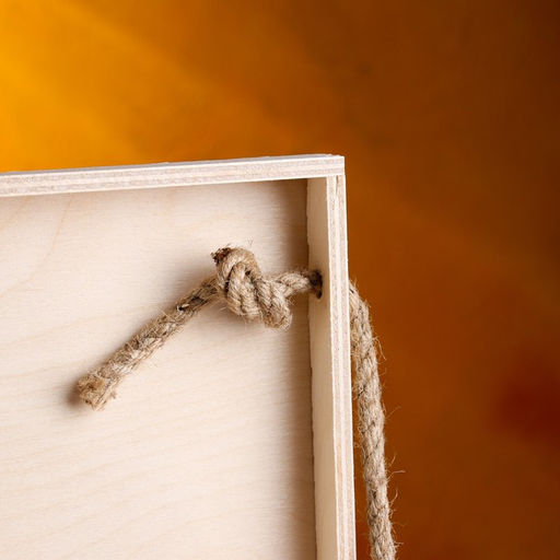 Подарочный ящик, 34×21.5×10.5 см, деревянный, 3 отделения, с крышкой