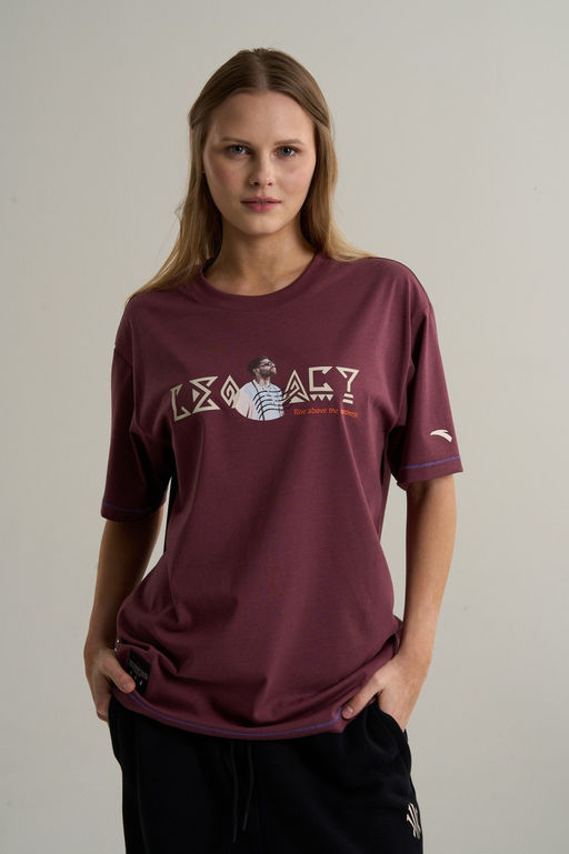 Футболка Бордовый KAI SS Tee - Anta фото 5