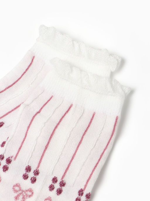 Носки женские «Белые узор», р-р 36-39