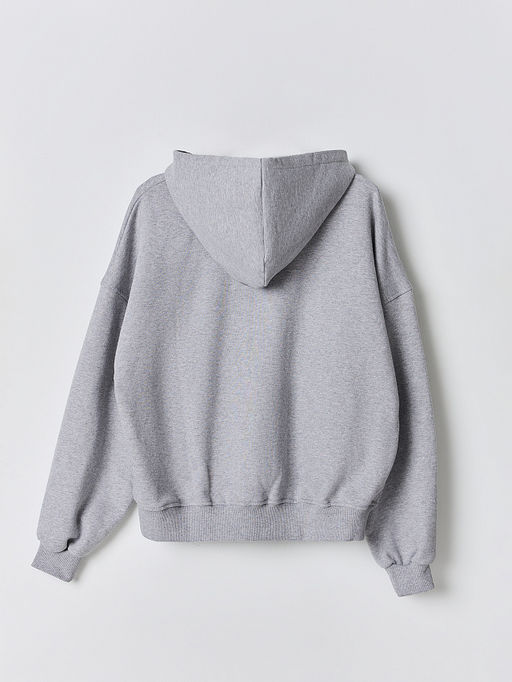 Толстовка женская серая на молнии - Mark formelle фото 9