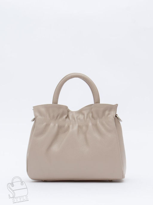 Сумка женская кожаная 8506VG beige Vitelli Grassi