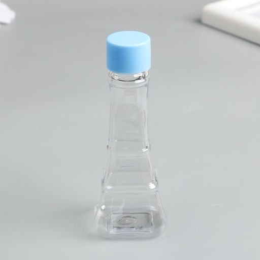 Цена за 6 шт. Баночка для скрапбукинга пластик Эйфелева башня 50 мл МИКС 3,7х3,7х10,5 см - Simaland фото 2