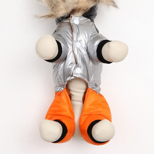 Комбинезон Пушок, размер 12 (ДС 28 см, ОГ 38 см, ОШ 27 см), коралловый - Simaland фото 6