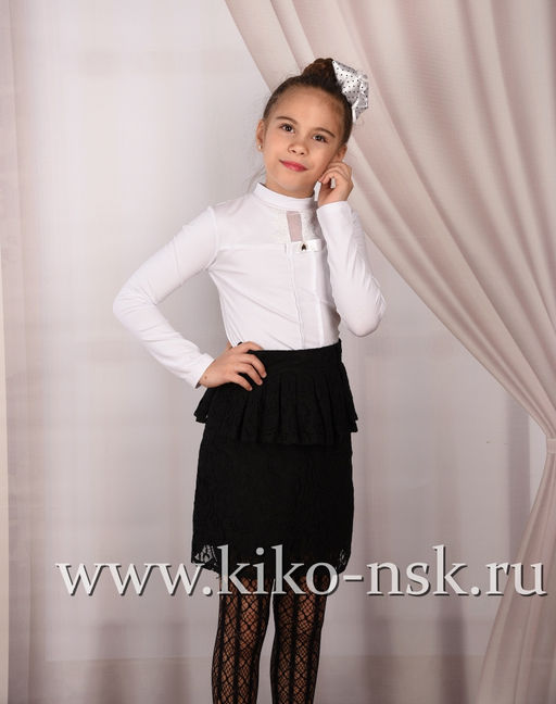 5904 Юбка школьная кружевная - Kiko фото 14