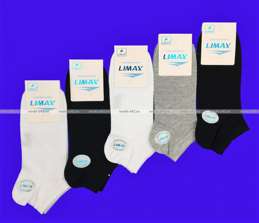 Цена за 12 пар. LIMAX следки мужские арт. 61072В-2 АССОРТИ
