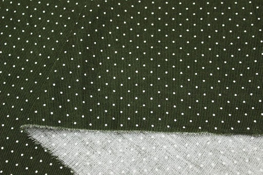 Микровельвет Пшено на темно-болотном хаки, СОРТ2, ш.1.1м, хлопок-100%, 130гр/м.кв - Купава фото 7