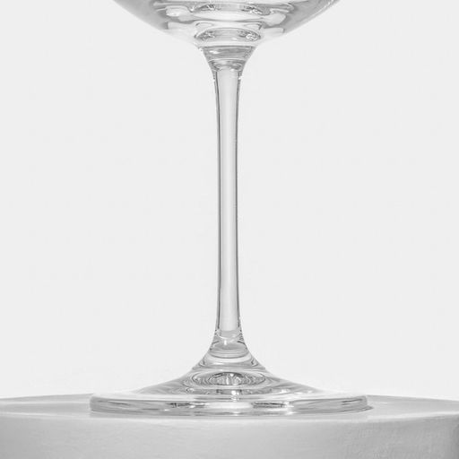 Бокалы для вина «Пион», 350 мл, набор 6 шт., стекло, прозрачные