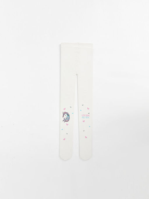 Desenli K?z ?ocuk ?nce K?lotlu ?orap