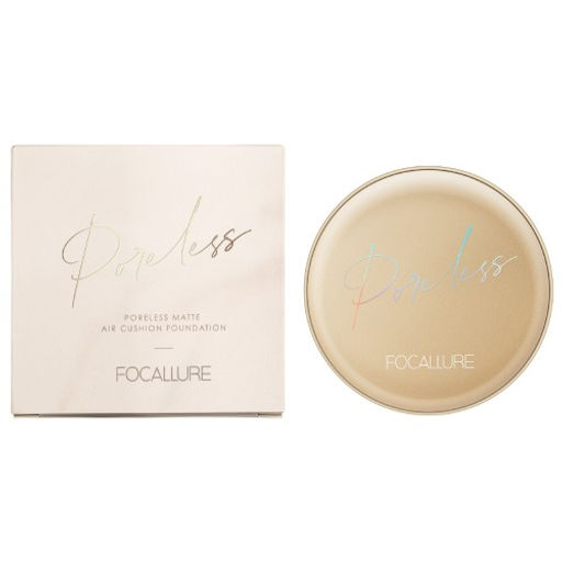 FOCALLURE Тональный крем кушон Poreless Matte Air Cushion Foundation тон 104, 10 г  фото 4
