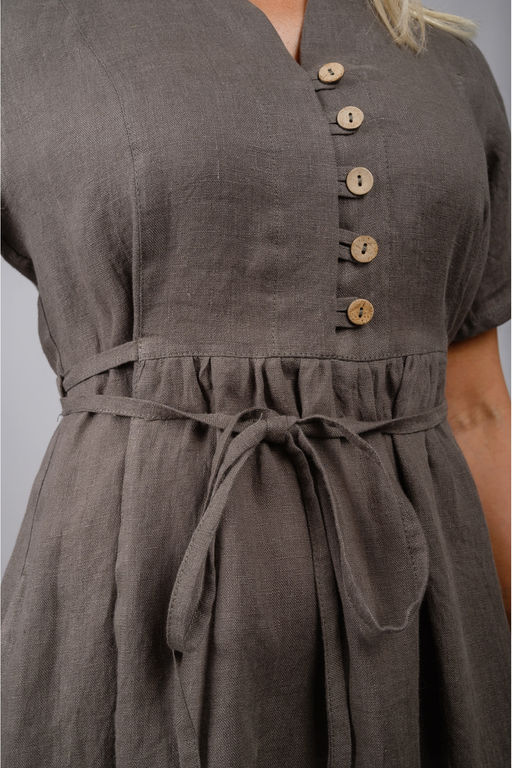ПЛАТЬЕ - 100% лен - Новый лен фото 3