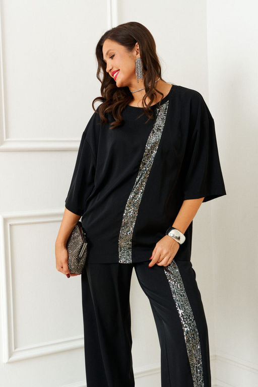 Костюм Beautiful Free 6396 черный - Beautiful&free фото 4