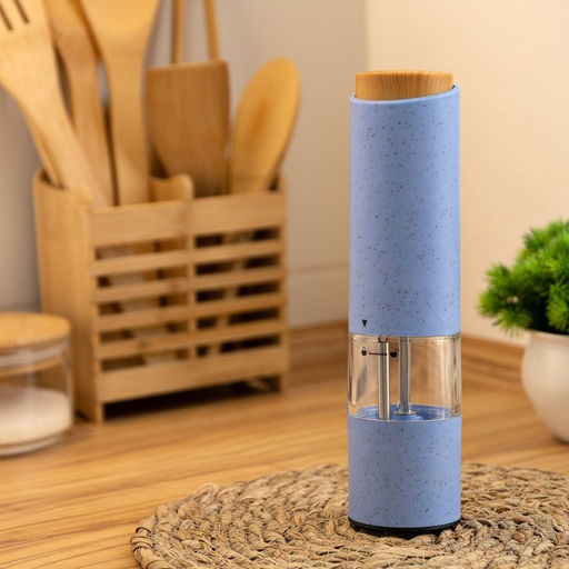 Мельница электрическая Luazon LET- 003, пластик, от батареек, сиреневая - Luazon home фото 2