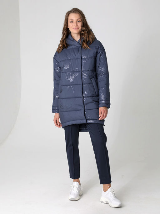 24429 Куртка т.синий - Dizzyway фото 2