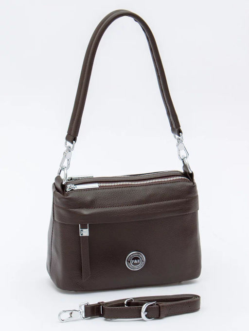 Сумка 0227C coffee Polina&Eiterou