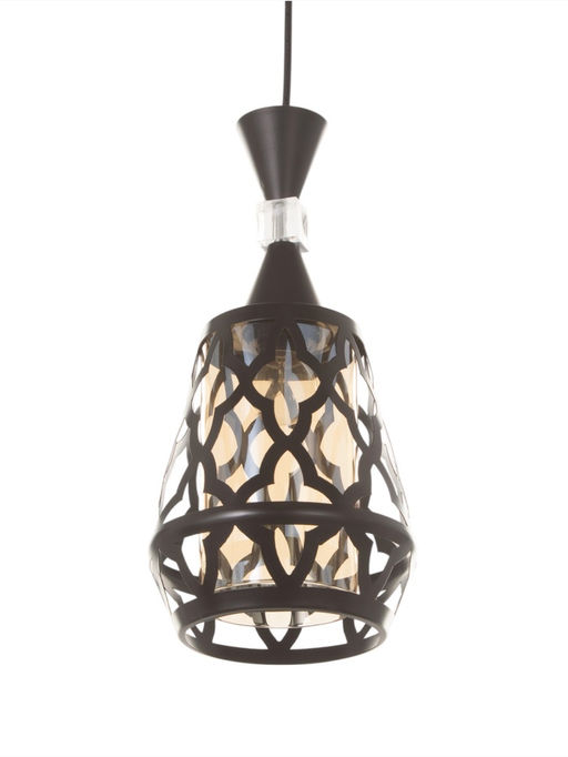 Светильник потолочный BayerLux Nadine, 1×40 Вт, Е27, черный, 16×16×36 см