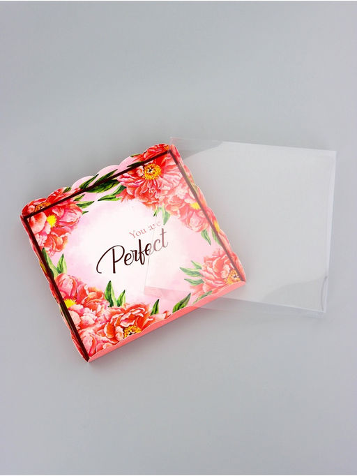 Цена за 5 шт. Коробка для печенья, Прекрасной, 21?21?3 см