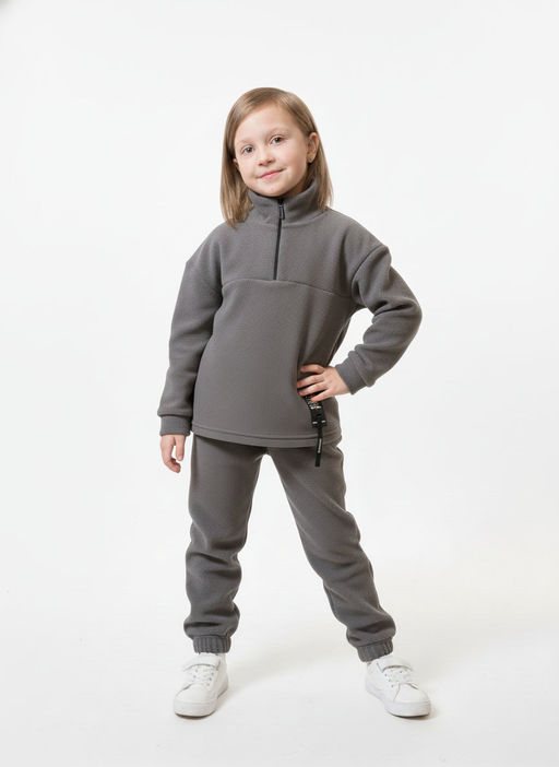Костюм "КД-124" серый, флис