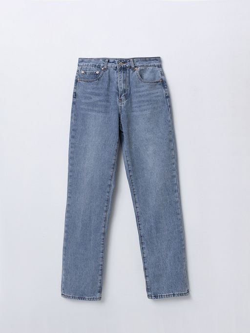 Джинсы прямые женские голубые - Mark formelle фото 4