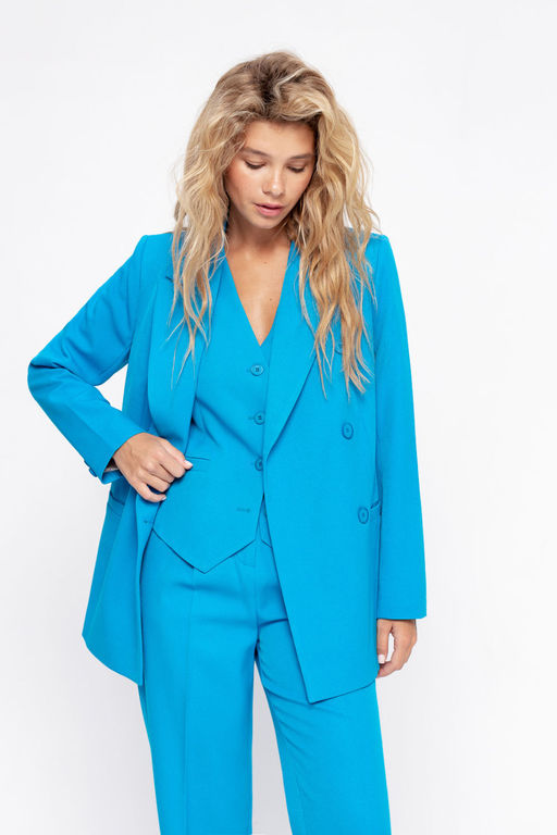 Жилет Pirs 4643 ярко-голубой  фото 4