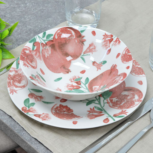 Миска суповая 18 см Гранат 600 мл арт.MFK20283 /МФК/  фото 2