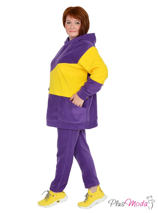 Толстовка Модель №951 размеры 44-84 - Plusmoda фото 5