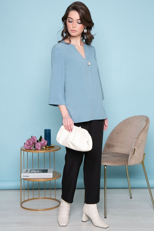 Блуза Тайра (китайский фарфор) Б3279 - Lt collection фото 3