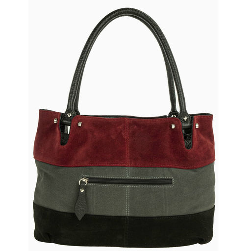 0693 Черный/Серый/Красный/Замша - Alessandro birutti фото 6