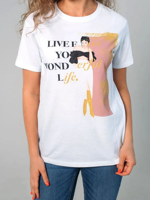 Футболка женская 008 - Вега фото 2