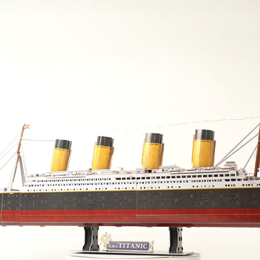 REZARK STH-008 Серия Корабли 266 элемент. с LED подсветкой Титаник