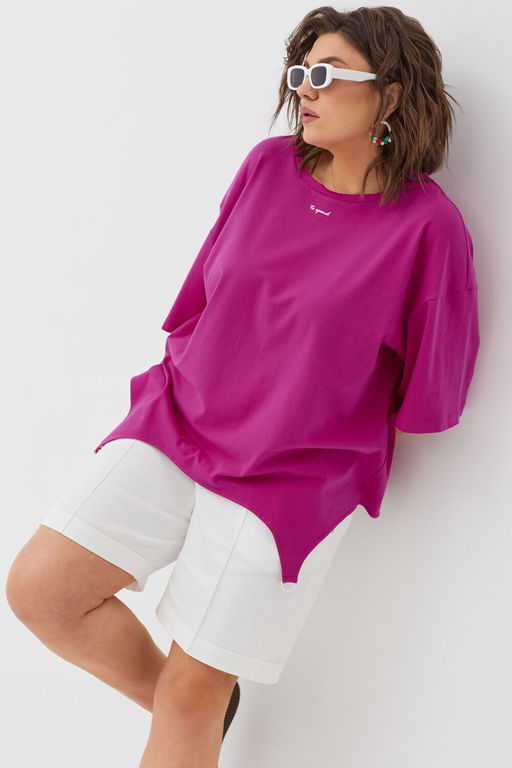 Футболка BegiModa 4093 малиновый  фото 4