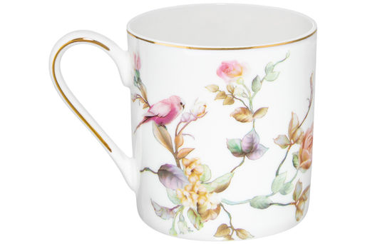 Кружка 250 мл 10,5*7*8 см Певчие птички NEW BONE CHINA, фарфор - Elan gallery фото 3