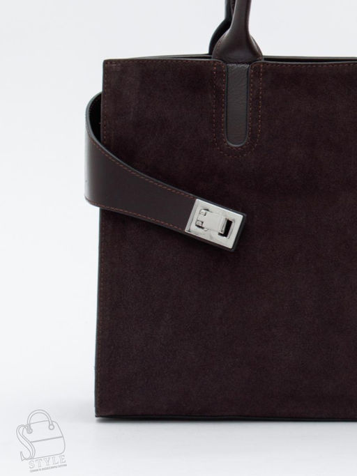 Сумка женская кожаная 11188VGF coffee Vitelli Grassi