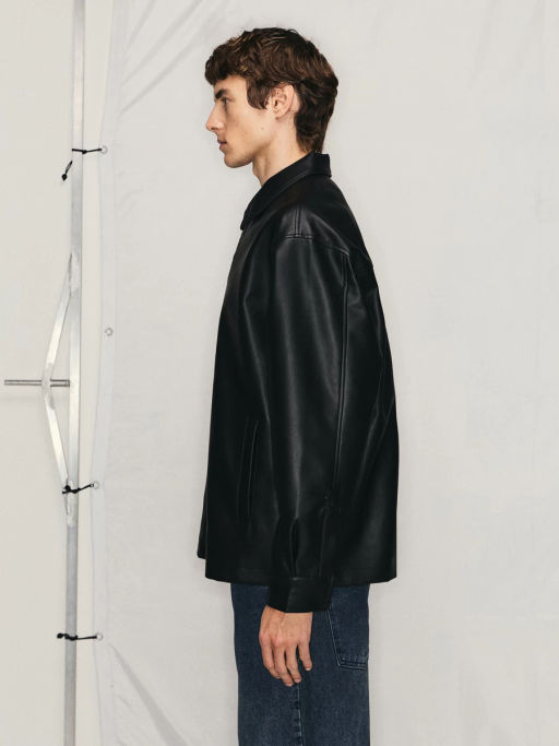 Куртка из искусственной кожи / Zarina  фото 4