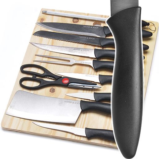 26996 Набор ножей (11пр) /разд/доска МВ (х8)