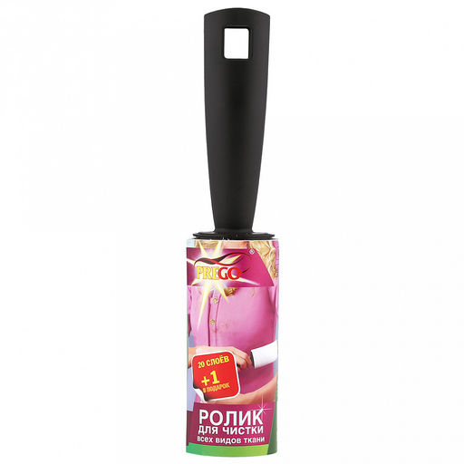 Ролик для чистки одежды FREGO 21х4,2х4,5см, 21 лист, пластмассовое основание (Россия) - Домашняя Мода фото 2
