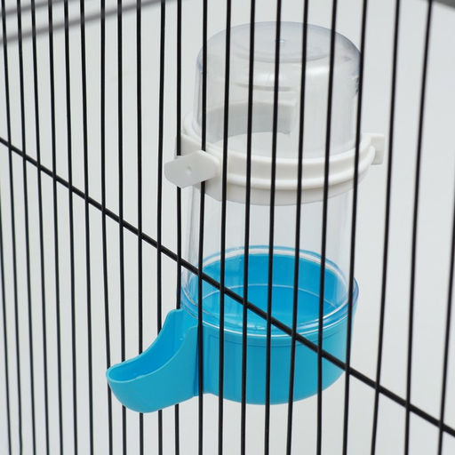 Поилка для птиц 7,3 х 15 см, 480 мл, синяя - Пижон фото 2